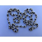 Medium Silver Tulsi Neck Bead NeckLace